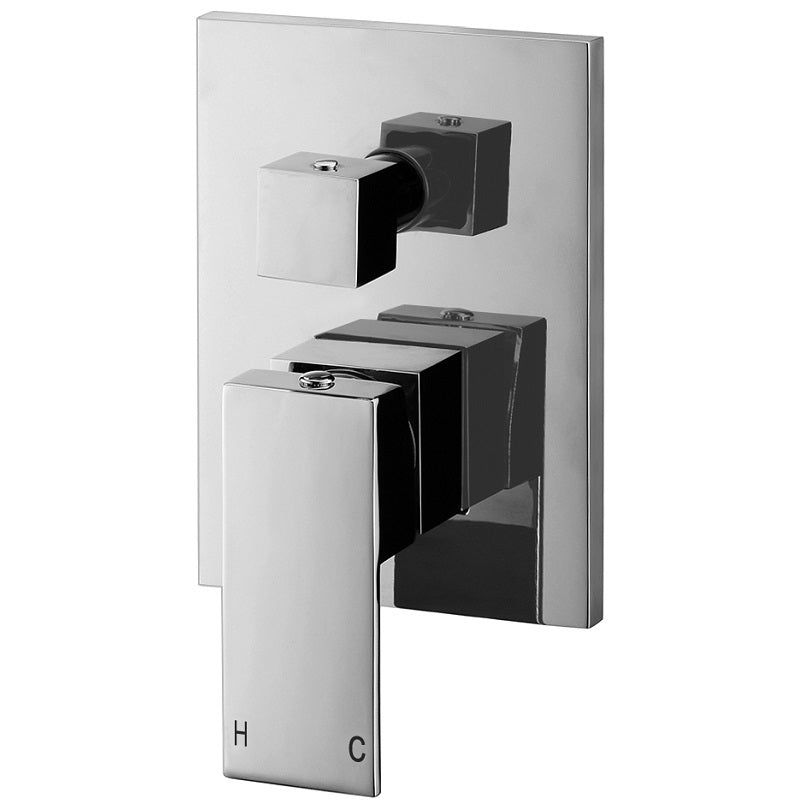 Hanna Shower Diverter Chrome - Ceramicahomes