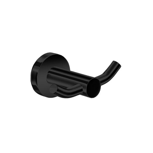 Mara Double Robe Hook Matt Black