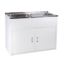 Laundry Tub Cabinet- Double Bowl 1200mm