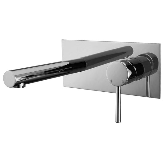 Mara Wall Basin Mixer Chrome - Ceramicahomes