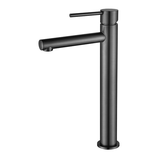 Essence High-Rise Basin Mixer Tap Gun Metal