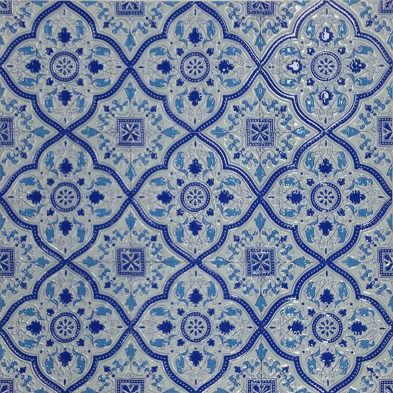 Marrakesh Essaouira Blue Gloss 200X200mm
