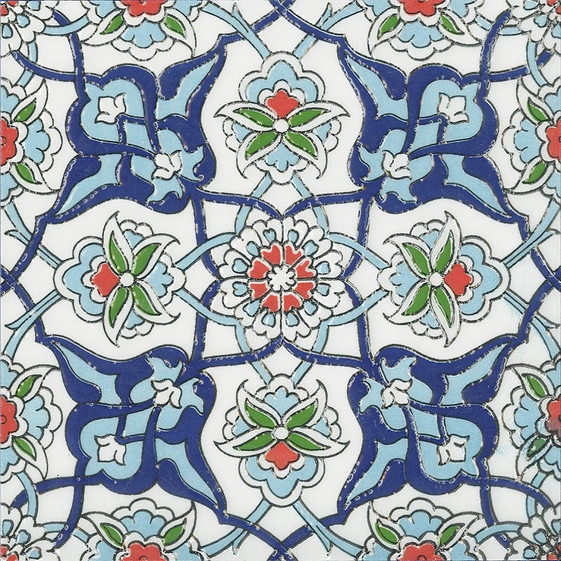 Marrakesh Meknes Blue Gloss 200X200mm