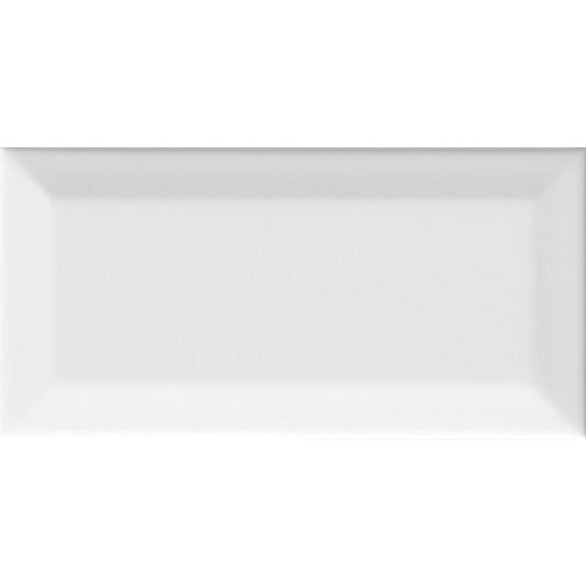 Metro Classic Mini White Gloss Beveled 75x150mm