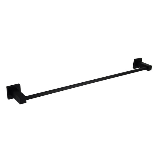 Miu Single towel Bar Matt Black 750