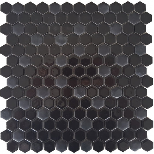 Penny Hexagon Black