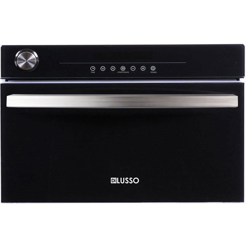 DI LUSSO SO633BBFS Black Glass Freestanding Steam Oven - Ceramicahomes
