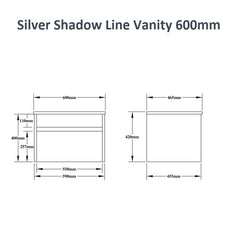 Silver Shadow Line Vanity