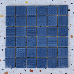 Soften Cobalt Mosaic 47x47mm