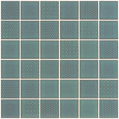 Soften Emerald Mosaic 47x47mm