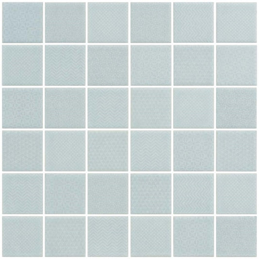 Soften Mint Mosaic 47x47mm