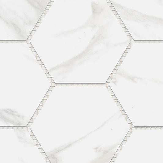 Statuario Grigio Hexagon Matte