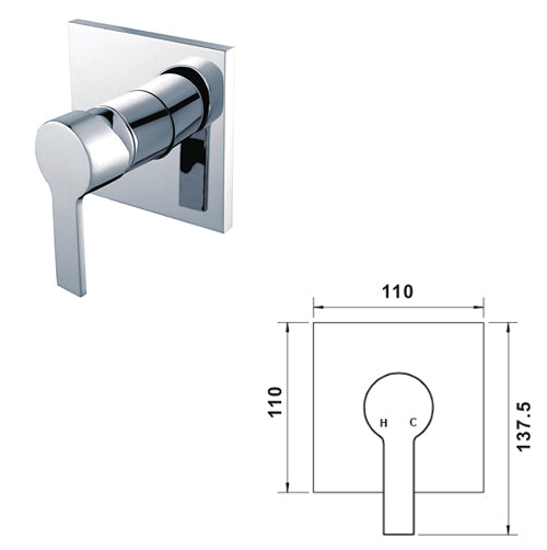 Theo Shower Mixer - Ceramicahomes