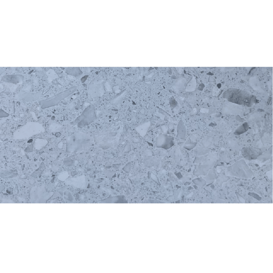 Terrazzo Abstract Grey Matte 300x600mm