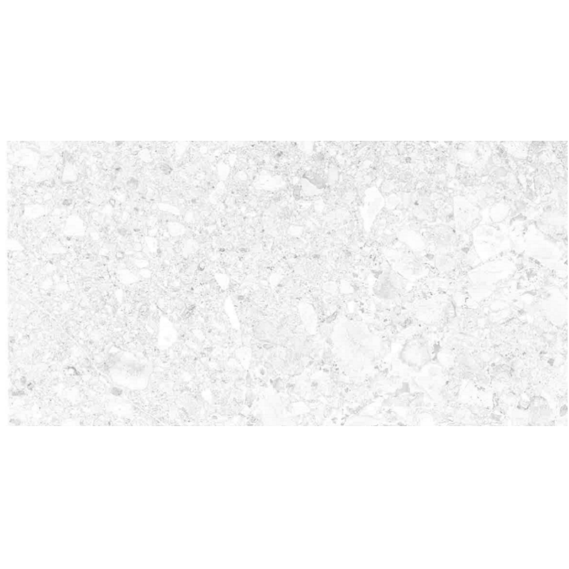 Stirling Retro Terrazzo Bianco Matte 150x600