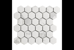 Timeless Carrara Hexagon Matte 51x59mm