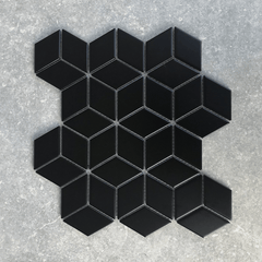 Timeless Diamond Cube Black Gloss 83x48mm