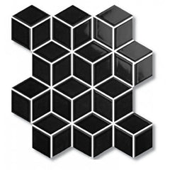 Timeless Diamond Cube Black Matte 83x48mm