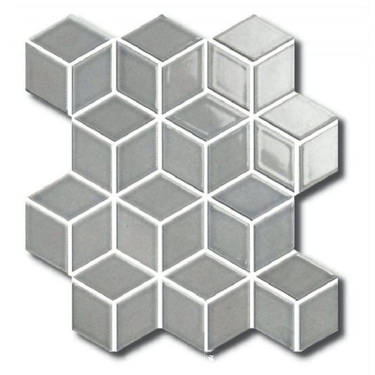 Timeless Diamond Cube Grey Matte 83x48mm