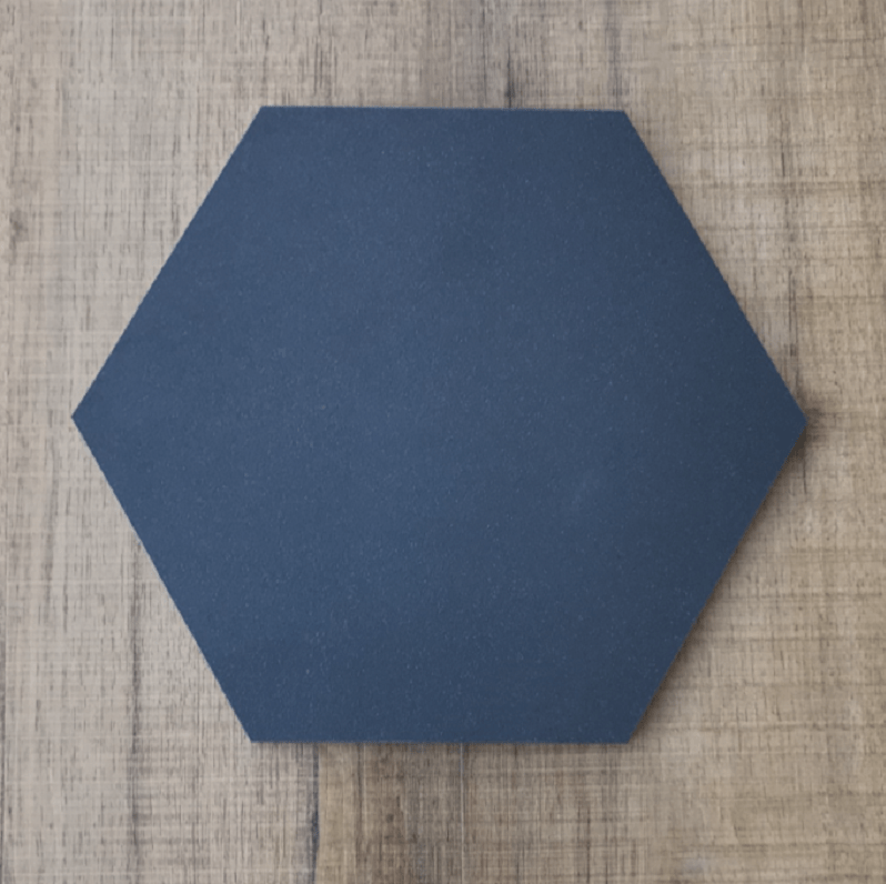 Uluru Stone Hexagon Charcoal 300x260mm