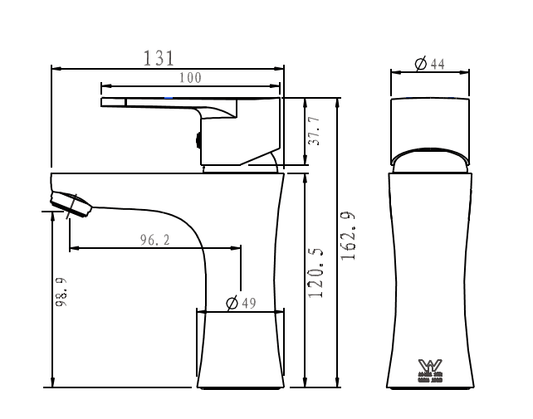 Viola Basin Mixer - Ceramicahomes