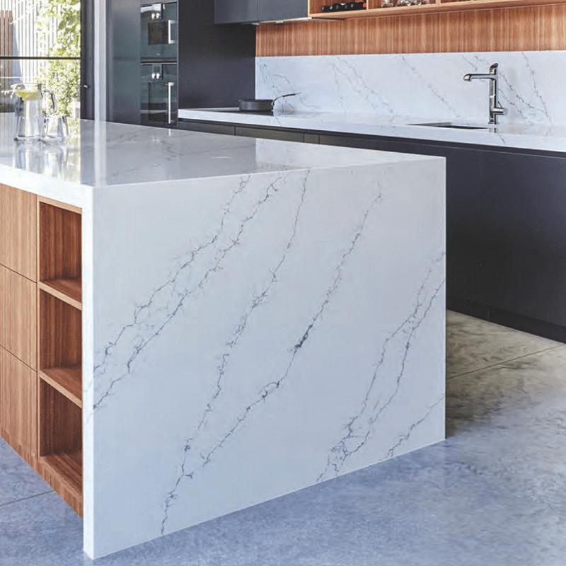 WK Venatino Statuario Quartz Ceramica Homes - Main Image