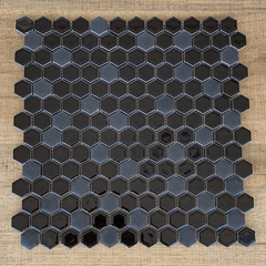 Penny Hexagon Black