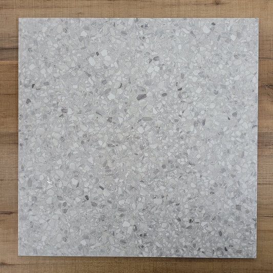 Laux Aggregate White Lappato 600x600